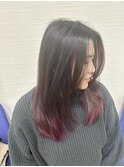 インナーカラー×裾カラー