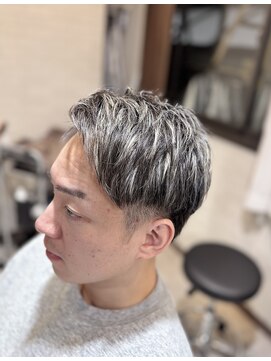 アルマヘア(Alma hair) 【メンズ】ホワイトアッシュ