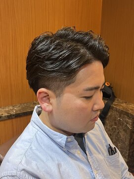 ヘアモード キクチ 銀座店 銀座　理容室　メンズパーマ　アイロンパーマ