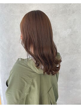 ニューカマー バイ ヘッドライト シブヤ(NEW COMER by HEADLIGHT shibuya) ナチュラルブラウン×セミロングレイヤー