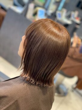 アース 南福島店(HAIR&MAKE EARTH) 切りっぱなしボブ