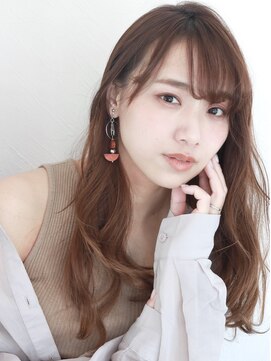 ベルヘアーデザイン 堺東(Belle hair Design) 韓国風レイヤーカットオリーブグレージュ堺東20代30代40代50代