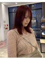 ソワンドゥブレスシエン 堀江店(soin de brace CIEN)&nbsp;ワインレッド [堀江/髪質改善]