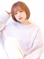 オーロ 緑地公園店(ORO)&nbsp;20代30代40代50代髪質改善アプリコットオレンジ似合わせカット