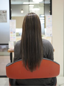 倶楽部ヘアーズ 醍醐本店(HAIR'S) ロングレイヤー/ハイライト/メッシュ/グレージュ/伏見/醍醐