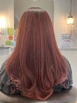 オッジ ヘアー 深谷店(Oggi Hair) チェリーレッド 12月