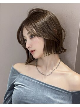 ロンドガーネット 池袋(Lond garnet) マロンベージュ/ボブ/前髪/レイヤー/小顔/髪質改善/縮毛矯正池袋