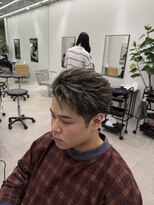 エルレイ 大分(L-Ray)&nbsp;白髪ぼかしメッシュ/メンズカラー/デザインカラー［大分駅］