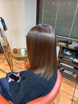ダアッカ(da acca) 【髪質改善、ナチュラルブラウン】河原町/三条/縮毛矯正/艶髪