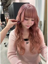 グロウ 渋谷西口(grow)&nbsp;プルエクステで作るハイトーンロング♪