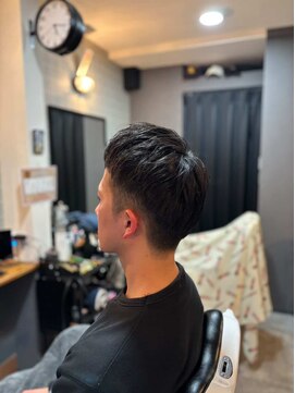 ザ ブライト バーバー(The BRIGHT BARBER) 七三アップバングツーブロ