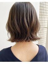ラルジュ(large)&nbsp;(Large都筑)ブラウンベージュと切りっぱなしボブ