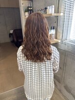 ほきもと美容室&nbsp;ミディアムウェーブ