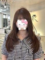 ヘアーアンドメイク シークタチカワ 立川店(Hair&Make Seek)&nbsp;【澤飯】ブリーチなしWカラーマロンベージュ/立川/ダブルカラー