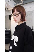 シティ 薬院(SITY.)&nbsp;薬院　ブリーチなしダブルカラー　レイヤーカット　暖色カラー