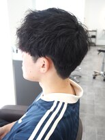 メンズ ドルチェ(men's Dolce) 刈り上げ波巻きパーマ