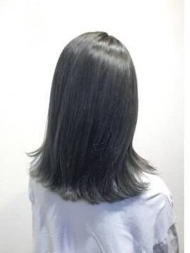 エイム ヘア デザイン 町田店(eim hair design) ダークアッシュ/外ハネミディアム/透明感カラー/大人可愛い