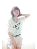【aRietta】洗いざらしで決まるカジュアルセミディ♪小顔/銀座