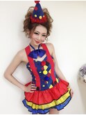 Pinkyハロウィンカールアップ