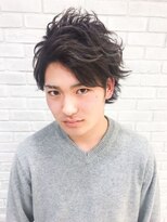 クアトログランシュ 水戸店(QUATRO×GranCieux)&nbsp;【メンズモテカジ】前髪かきあげ七三ショート