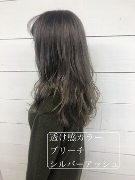 ピース トウキョウ(PEACE TOKYO) 【peace Mickey】透け感カラー/シルバーアッシュ