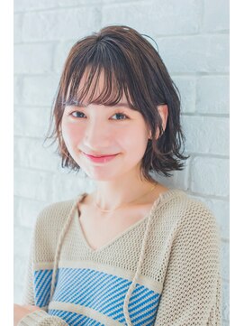 リトル リンク 福岡(little×link) フリンジウェーブ・切りっぱなしボブ