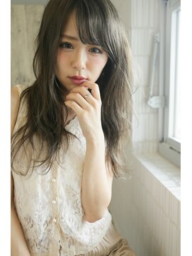 ヘアーズ ラスタ(Hair's RASTA) くせ毛を活かしたナチュラルウェーブで透明感オリーブロング♪