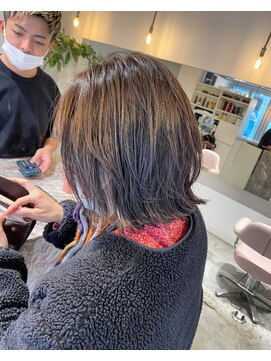 ブリーチ(bleach) グレージュボブ