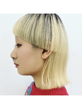 クク(QUQU) コントラストマッシュウルフ