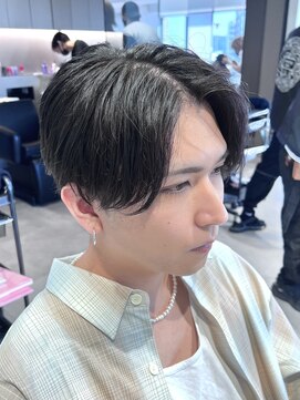 ザ サードヘアー 柏(THE 3rd HAIR) ナチュラルニュアンスパーマセンターパート