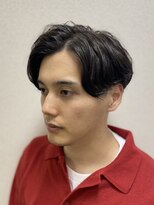 ヒロギンザ 新橋日比谷口店(HIRO GINZA)&nbsp;前下がりセンターパート2021 新橋　理容室　床屋　日比谷