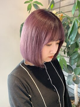 エイト 博多店(EIGHT hakata) 【EIGHT hakata】平島拓也__柔らかピンクパープル