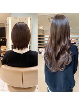 リゼル ユア 渋谷(RISEL YUA)&nbsp;憧れのロングヘア！シールエクステ80本