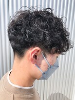 セットアップ 岡山北長瀬店(SET-UP)&nbsp;メンズパーマ マッシュ フェード 刈り上げ ツイストスパイラル