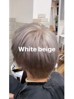 アーチフォーヘア 心斎橋店(a-rch for hair) White beige