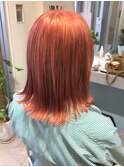 切りっぱなしハイトーンカラー