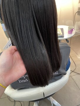 インデックスヘアー 錦糸町店(in'dex hair) 髪質改善グレージュカラーカーキベージュレイヤーロング錦糸町