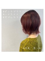 ライフメイクシベル 東林間(Life make siblles)&nbsp;ハイライト&ミニボブ