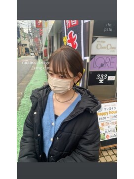 ロア 福岡天神本店(LORE) グレージュカラー