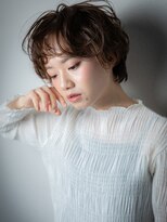 モッズヘア 上尾西口店(mod's hair)&nbsp;イヤリングカラーゆるふわトマッシュパーマw上尾20代30代40代