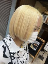 カフェアンドヘアサロン リバーブ(cafe&hair salon re:verb)&nbsp;抜きっぱなしブロンドヘア☆