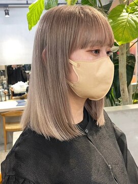 サンクプロジェクト(cinq PROJECT) ダブルカラーピンクベージュベージュカラーケアブリーチレイヤー