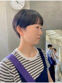 マッシュショート、ミニマムショート、パッツン前髪