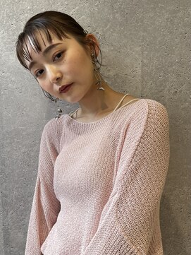 アース 三軒茶屋店(HAIR&MAKE EARTH) 三軒茶屋_レディース_ミディアム_ヘアアレンジ_ヘアセット_小顔