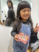 ビーヒアナウ N゜02 金沢鞍月店(BE HERE NOW) ラウンド前髪^ ^