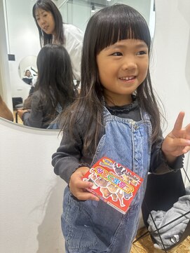 ビーヒアナウ N゜02 金沢鞍月店(BE HERE NOW) ラウンド前髪^ ^