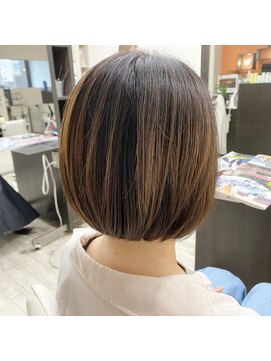 セダクション 道後樋又店(Seduction) 松山市/20代/30代/40代/大人ぷつっとボブ