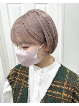 ヲタク(wotaku.) ラベンダーグレージュピンクラベンダーくすみカラー透明感カラー