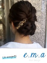 エマヘアデザイン(e.m.a Hair design)&nbsp;アップアレンジ