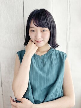 ナル 宇都宮(nalu) 外ハネクールボブスタイル